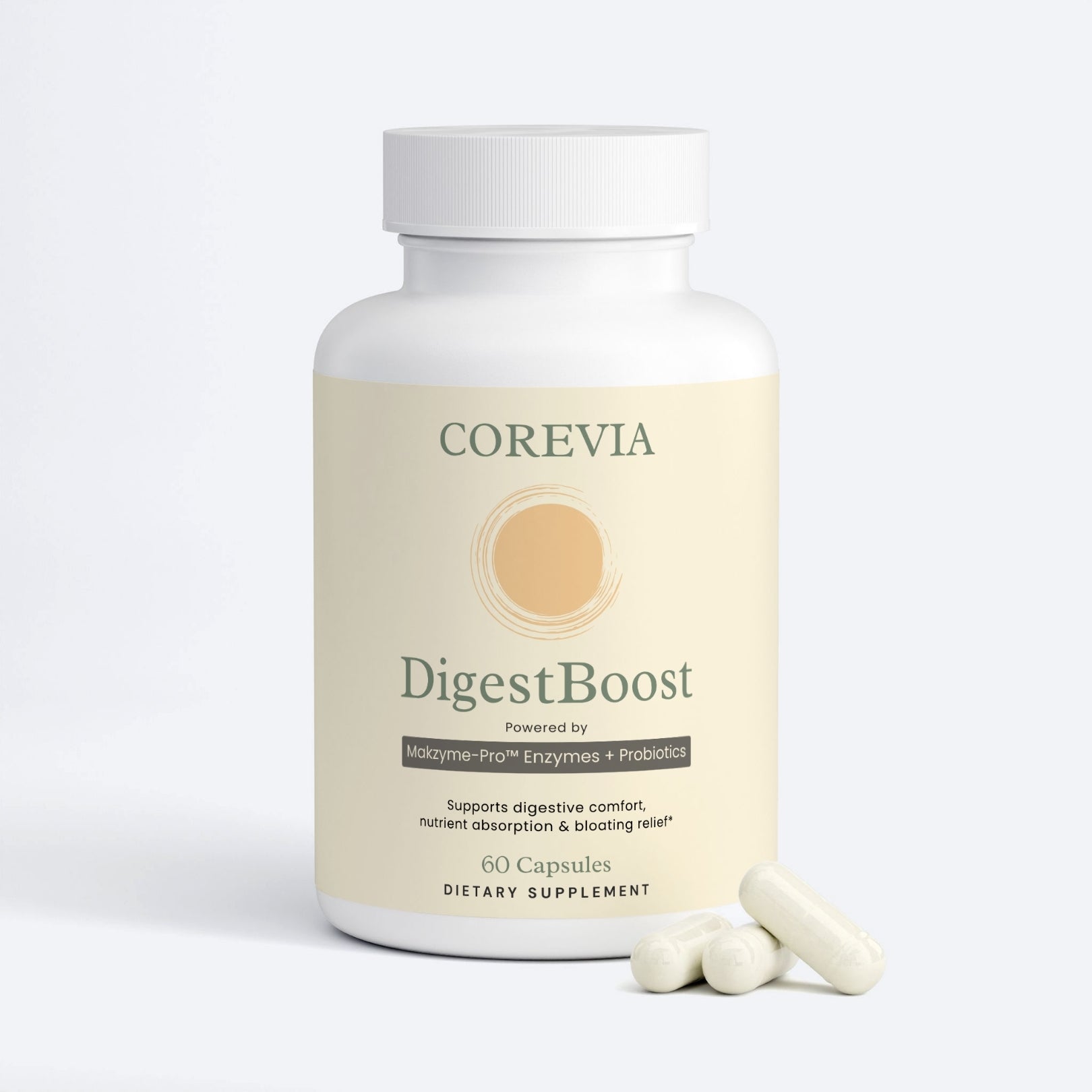 DigestBoost | Fast Relief from Bloating & Discomfort | Makzyme-Pro™ + Probiotics