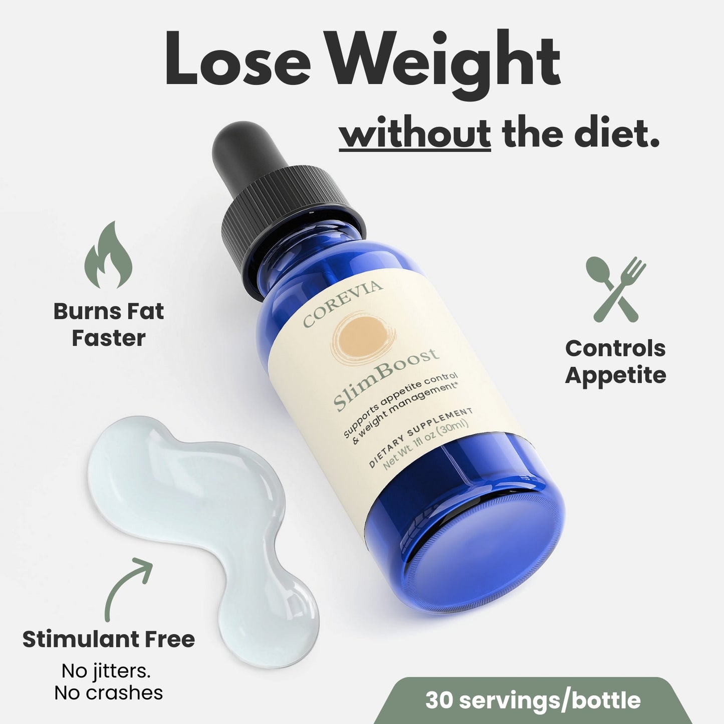 SlimBoost | Natural Weight Loss Without Extreme Diets or Jitters | 5 Clinically-Studied Ingredients