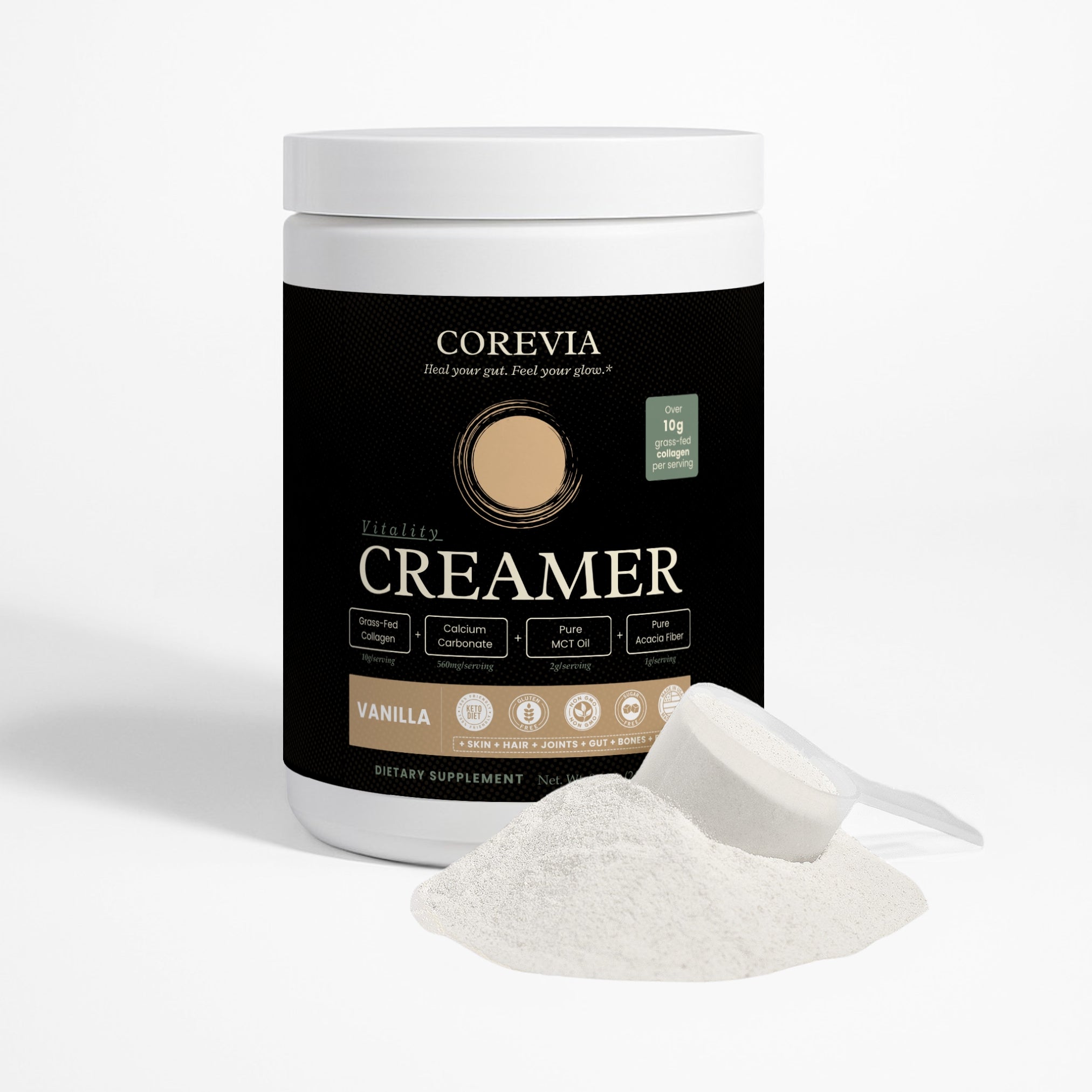 Vitality Creamer with Grass-Fed Collagen